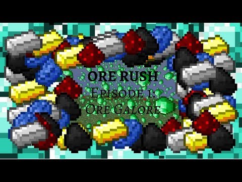 Minecraft Ore Rush: Hardcore Island Survival Episode 1 | Ore Galore!
