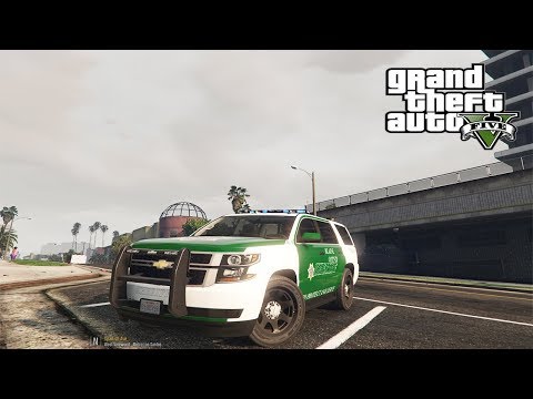 GTA 5 LSPDFR 0.4 MOD #103 (Real Life Mod) - COP PATROLLING IN THE HILLS W/ TAHOE SUV!!!