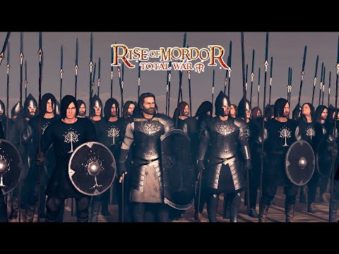 Rise Of Mordor - Alliance Man & Elves Attack Sauron Dark Army - Lord Of The Rings - Cinematic Battle