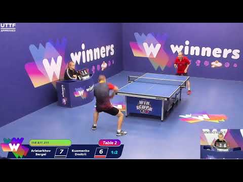 WINners CUP table 2  13.10 Aristarkhov Sergei - Kuzmenko Dmitrii  20:45
