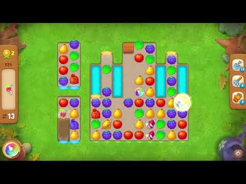 Gardenscapes Level 724