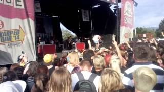 Breathe Carolina - Collide Live - Warped Tour 2014