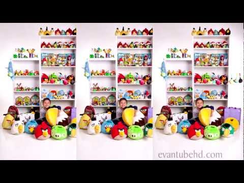 World's Biggest Angry Birds Fan - Stop Motion Collection Video