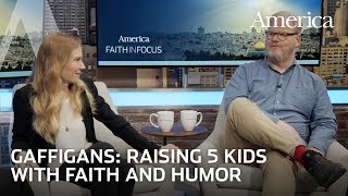 Jim and Jeannie Gaffigan on raising five children with faith and humor