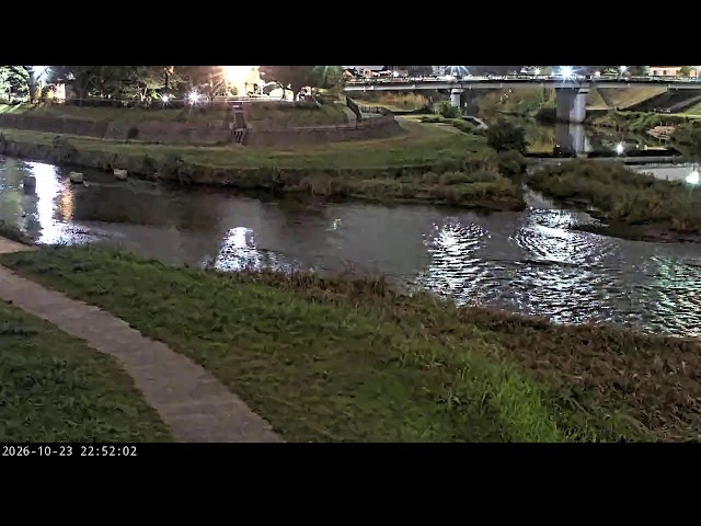 新河岸川・柳瀬川の合流地点（本町2丁目）