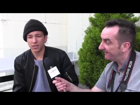 ESCKAZ in London: Interview with Frans (Sweden) at London Eurovision Party