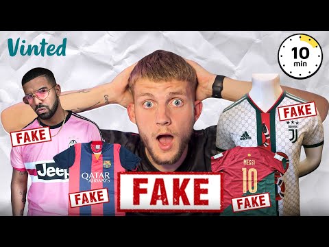 Сколько ПОДДЕЛЬНЫХ футболок я могу найти на VINTED за 10 минут?!
