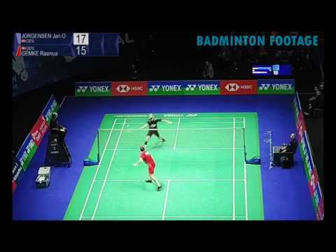 Jan Ø. Jørgensen (DEN) vs Rasmus Gemke (DEN) ALL ENGLAND 2019