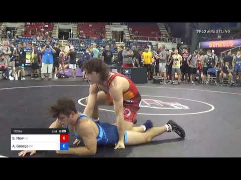 170 Lbs Consi Of 64 #2 - Savoy New, North Carolina Vs Aydan George, Ohio B89d