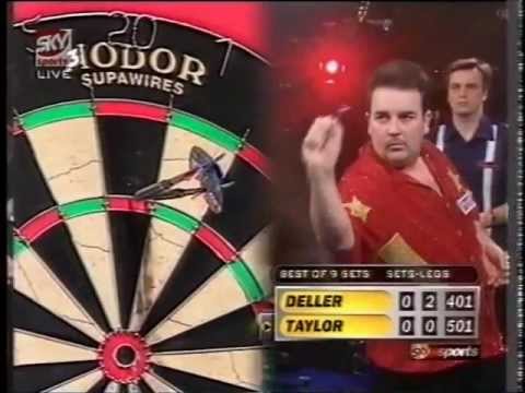Keith Deller v Phil Taylor - QF - 1997 WORLD DARTS CHAMPIONSHIPS PART 2/8