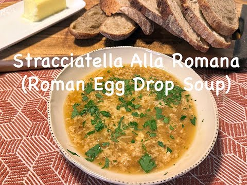 Stracciatella Alla Romana (Roman Egg Drop Soup)
