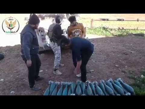 سلسلة عمليات استهداف مقرات النظام في قرية الصخر في ريف حماة الشمالي من قبل جيش النخبة