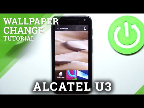 How to Change Wallpaper on ALCATEL U3 – Find Default Wallpapers