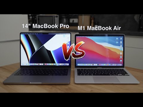 14" MacBook Pro: Wesentlich besser als das MacBook Air (M1)?! Ein ausführlicher Vergleich!