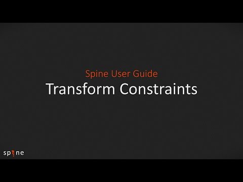 Spine User Guide - Transform Constraints