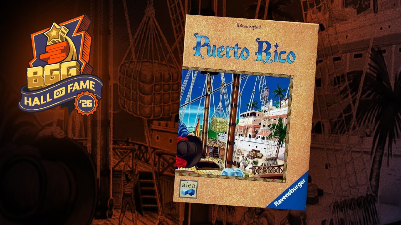 Puerto Rico: 2026 BoardGameGeek Hall of Fame Inductee