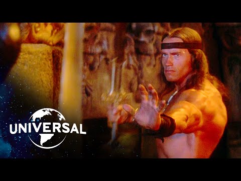 Conan the Destroyer | Arnold Schwarzenegger Battles His Way Out of a Crypt