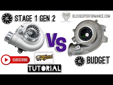 Blessed Performance KC Turbo Gen 1 Stage 2 V. Budgets Tutorial!