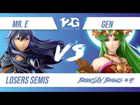 BrookLAN Brawls 91 - Mr. E (Lucina) v. Gen (Palutena) - Losers Semis
