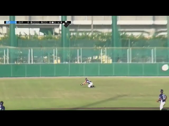 【ファーム】ライオンズ・坂田 失点を防ぐ ダイビングキャッチ!! 2018/4/29 M-L(ファーム)