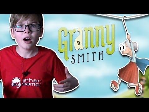 GRANNY HAS ROLLER SKATES!!? xD