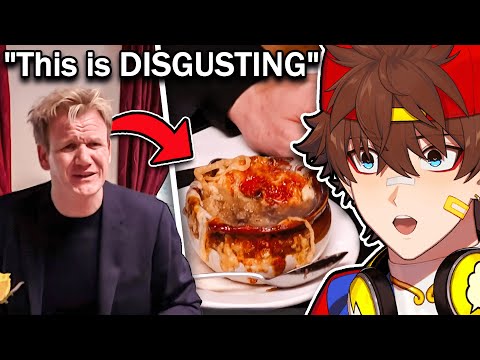 The WORST Soup Gordon Has Ever Eaten!! | Kenji Reacts To Kitchen Nightmares
