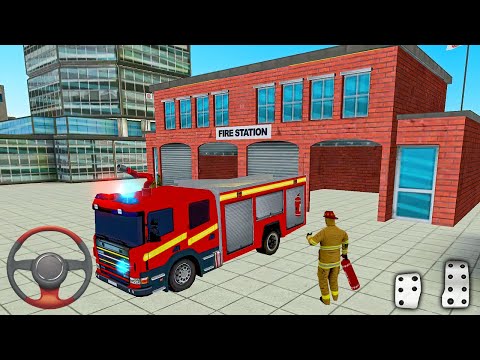 NY City FireFighter 2019 - Fire Truck Driver Rescues 3D #2 - Android Gameplay