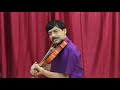 MANDARA CHEPPUNDO VIOLIN VERSION RAJESH CHAMPAKARA