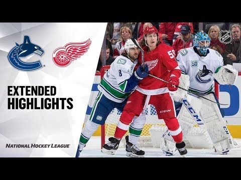 Vancouver Canucks vs Detroit Red Wings Oct 22, 2019 HIGHLIGHTS HD