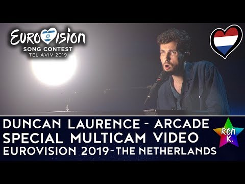 Duncan Laurence - "Arcade" - Special Multicam video - Eurovision 2019 WINNER (The Netherlands)