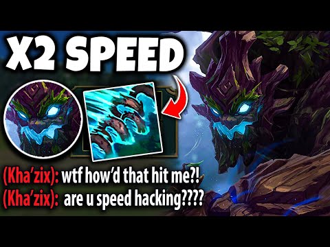 What Happens When Maokai Get x2 Speed On His Ult...