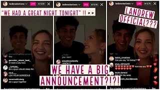 Lexi Rivera Instagram Live with Andrew Davila | 4/2/23 | BIG ANNOUNCEMENT?!?!