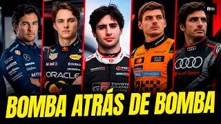 🚨CAMARA NA HAAS, SAINZ NA AUDI, MAX NA MCLAREN, PIASTRI NA RED BULL E CHECO NA WILLIAMS! LOUCURA?!