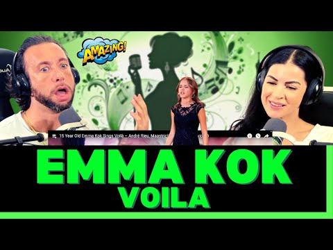 WOW! WHAT AN INSPIRATIONAL 15 YEAR OLD YOUNG LADY!  First Time Hearing Emma Kok - Voila Reaction!