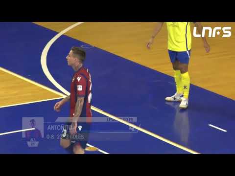 Gol Antoñito (0-8) Gran Canaria - Levante UD FS. J1, 1Div. LNFS