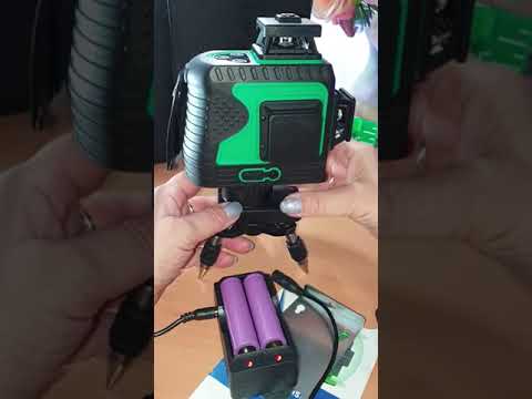 TAOVINA Laser Level Grün Selbstnivellierend 3 x 360° Rotationslaser, Absolut genial