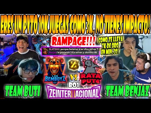🤬BENJAZ vs BUTI, JERICHO EXPLOT4 YOU DON'T LOOK LIKE 10K YOU LOOK LIKE 3K-TEAM BENJAZ VS T.BUTI-Z...
