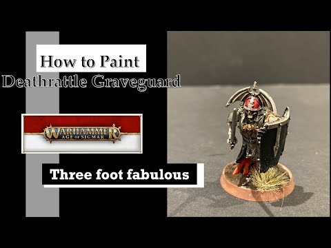 How to paint Soulblight Gravelords Grave guard