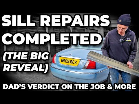 Rover 75 Sill Replaced - Can You See It's Been Done?