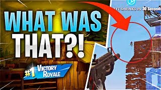 WHAT WAS THAT?! Feat. Sypher PK (Fortnite Battle Royale)