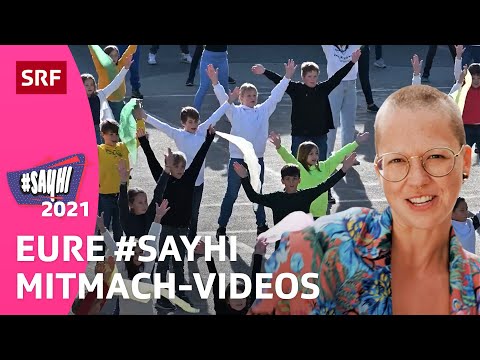 #SayHi 2021: Tausende Kinder tanzen gegen Mobbing & für Freundschaft | Kindervideos | SRF Kids