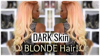 Hey Blondie! Platinum Blonde Hair on Dark Skin : Her Hair Company