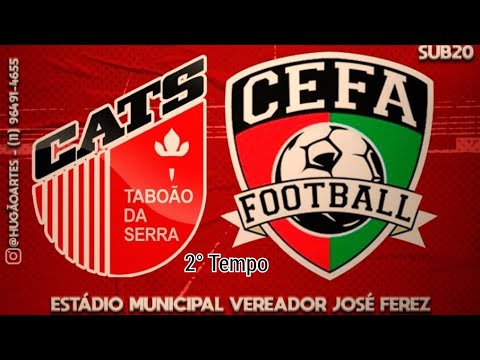 Copa Capital Final sub 20 CATS x CEFA 2°Tempo Clube Atletico Taboão da Serra