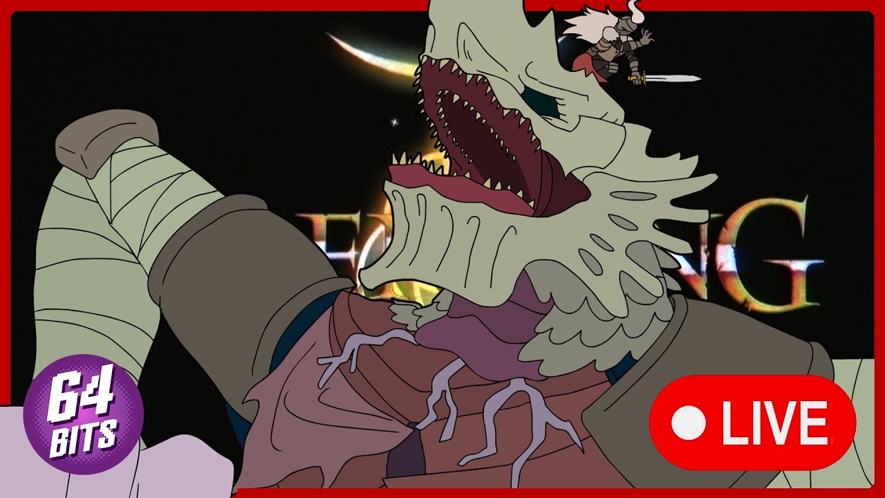64 Bits Live: Animating "Morgott" & Friends for the "Elden Ring Saturday Morning Cartoon Intro"
