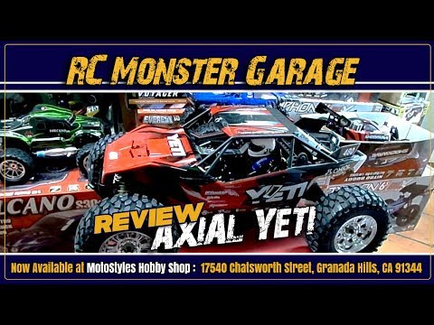 Review: Axial YETI™ 1/8th Scale Electric 4WD RTR Rock Racer