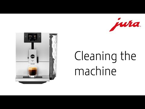 Čištění stroje JURA ENA 8