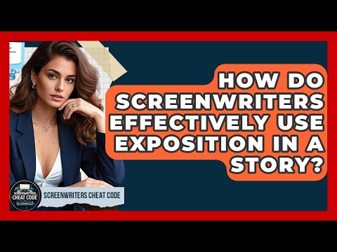 How Do Screenwriters Effectively Use Exposition In A Story? - Screenwriter's Cheat Code