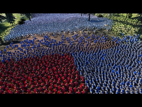 Alliance of Spartans & Knights Ultimate Epic Battle Simulator UEBS