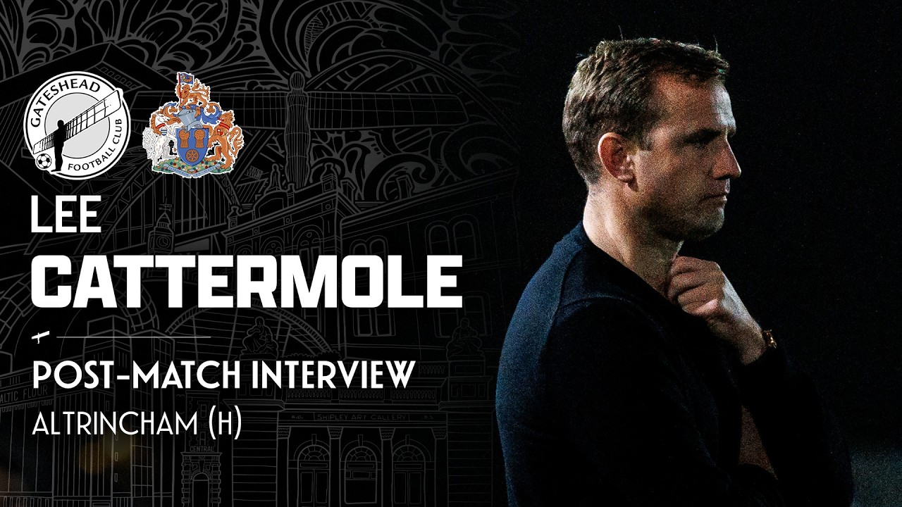 💬 “A 50/50 game” | Lee Cattermole post-Altrincham (H) | POST-MATCH