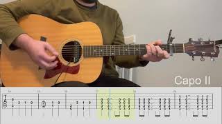 Slow And Steady Wins The Race - Pedro The Lion Guitar Tab and Play Through
